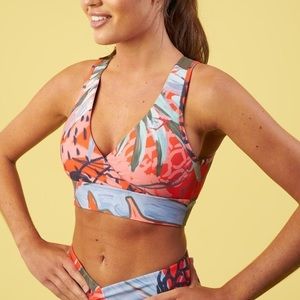 Gymshark x Nikki Blackketter Pineapple Crisscross Sports Bra